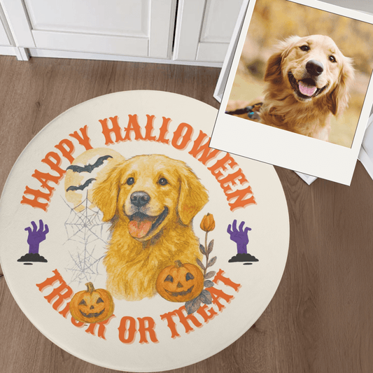 Custom Pet Rug - Halloween Scream