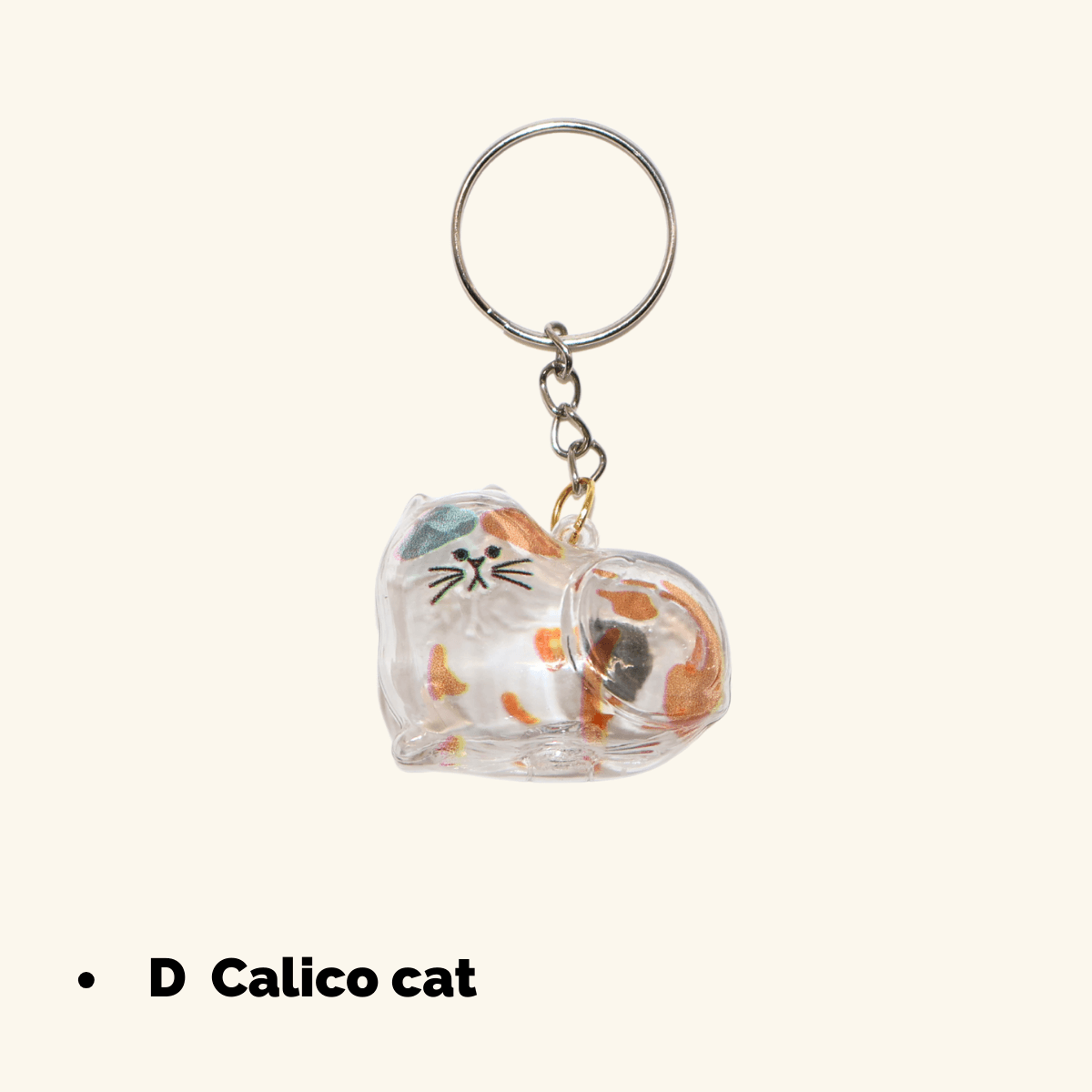 Agluu Cat Fur Keepsake Keychain