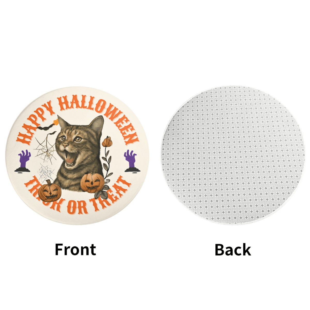 Custom Pet Rug - Halloween Scream