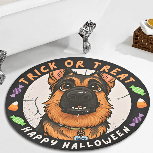 Custom Pet Rug - Trick or Treat