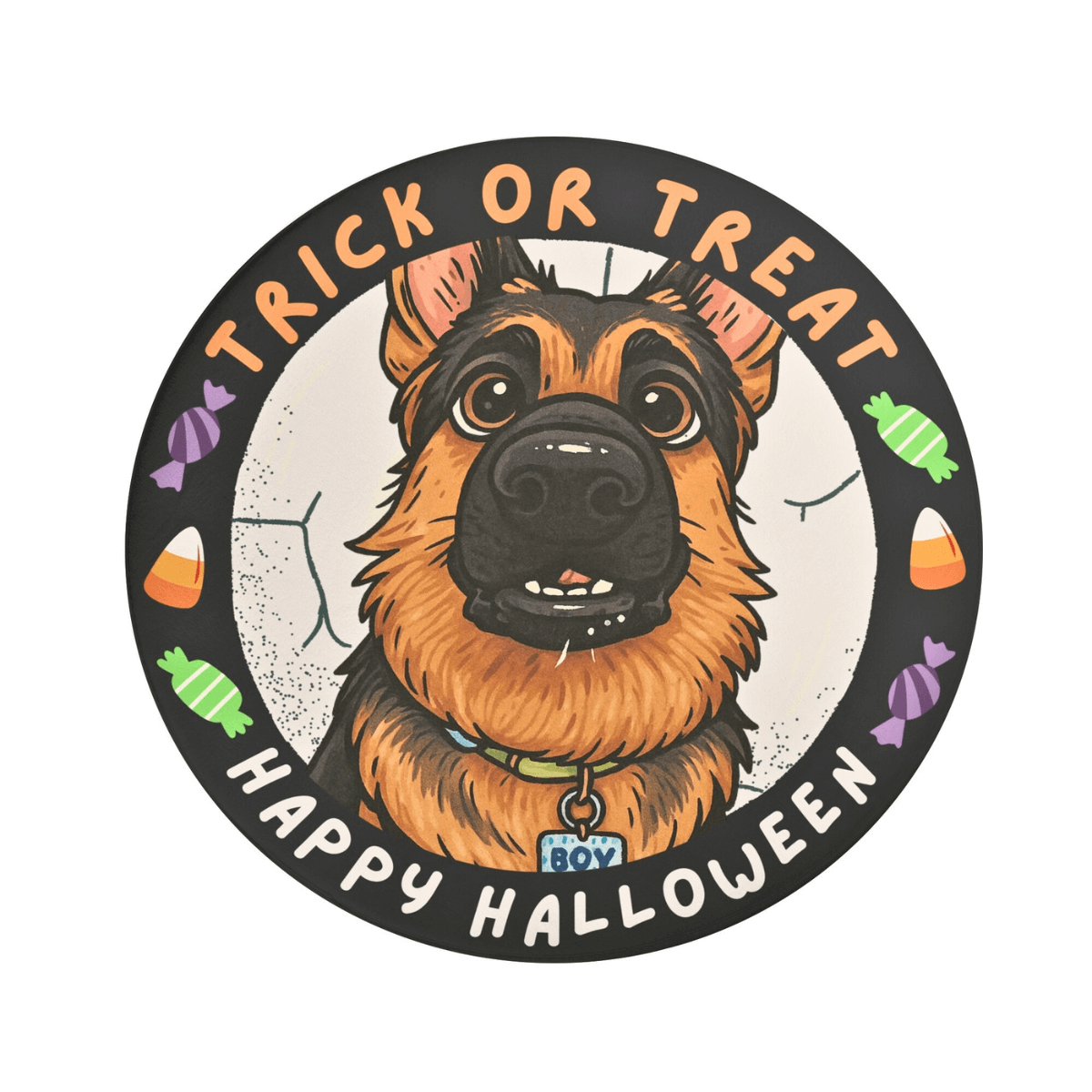 Custom Pet Rug - Trick or Treat
