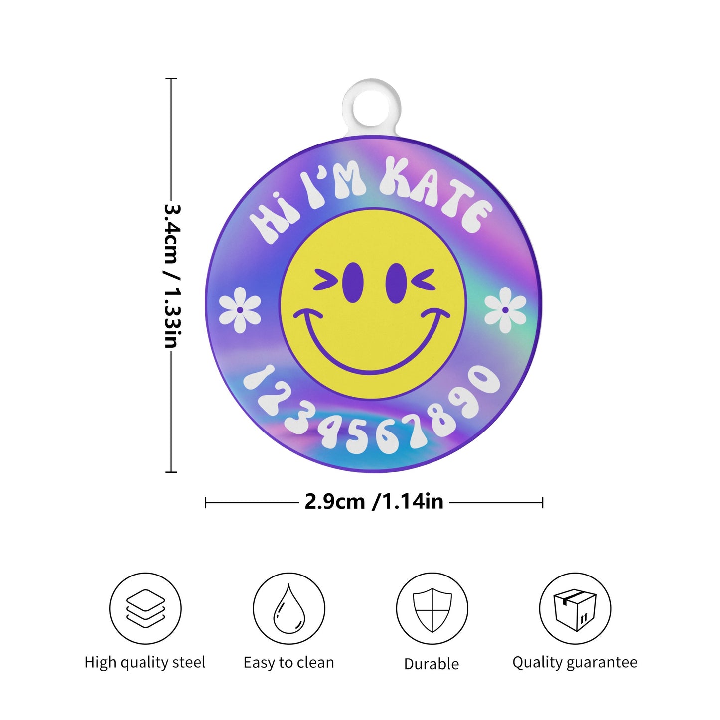 Custom Dog/Cat Tags - Dazzling