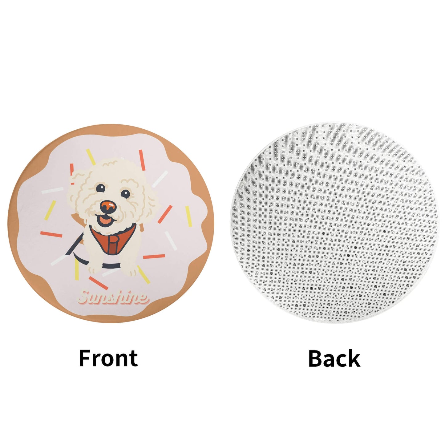 Custom Pet Rug - Doughnut Style