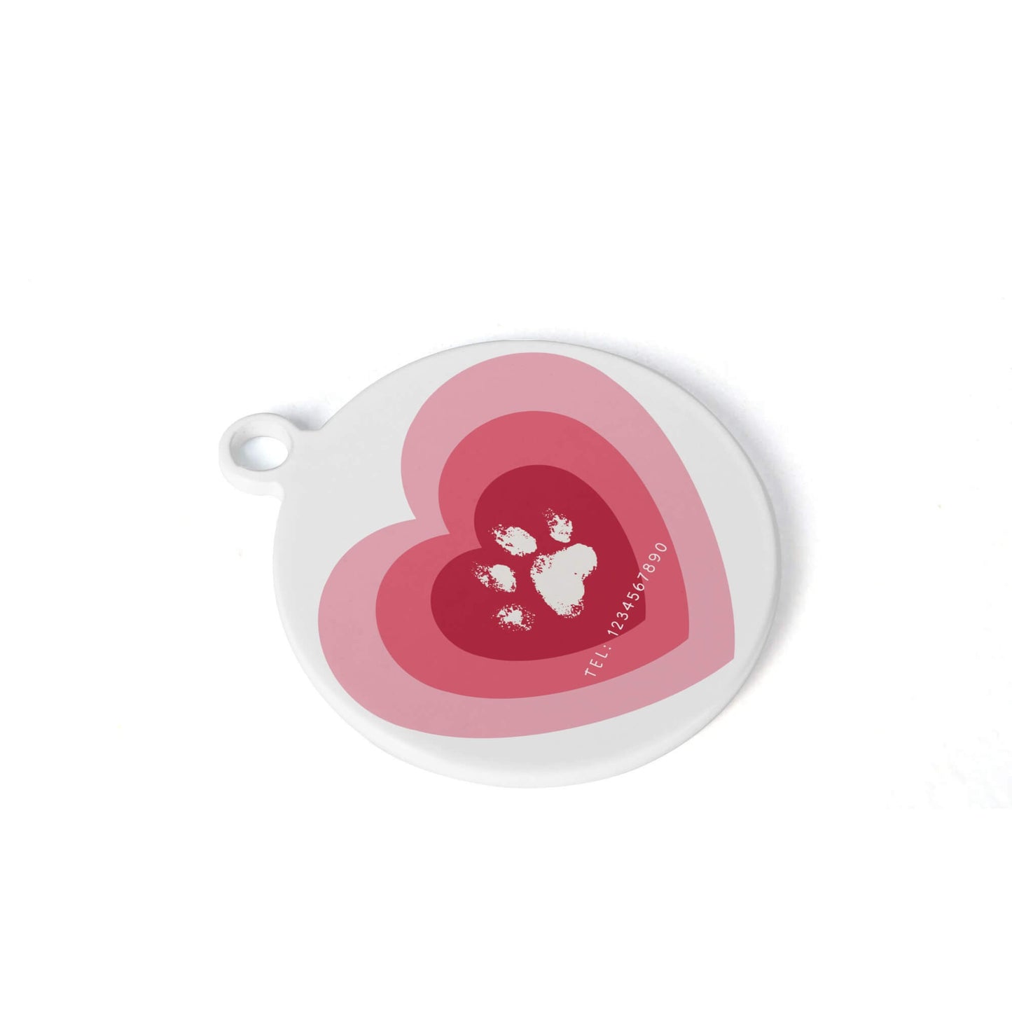 Custom Dog/Cat Tags - Heart