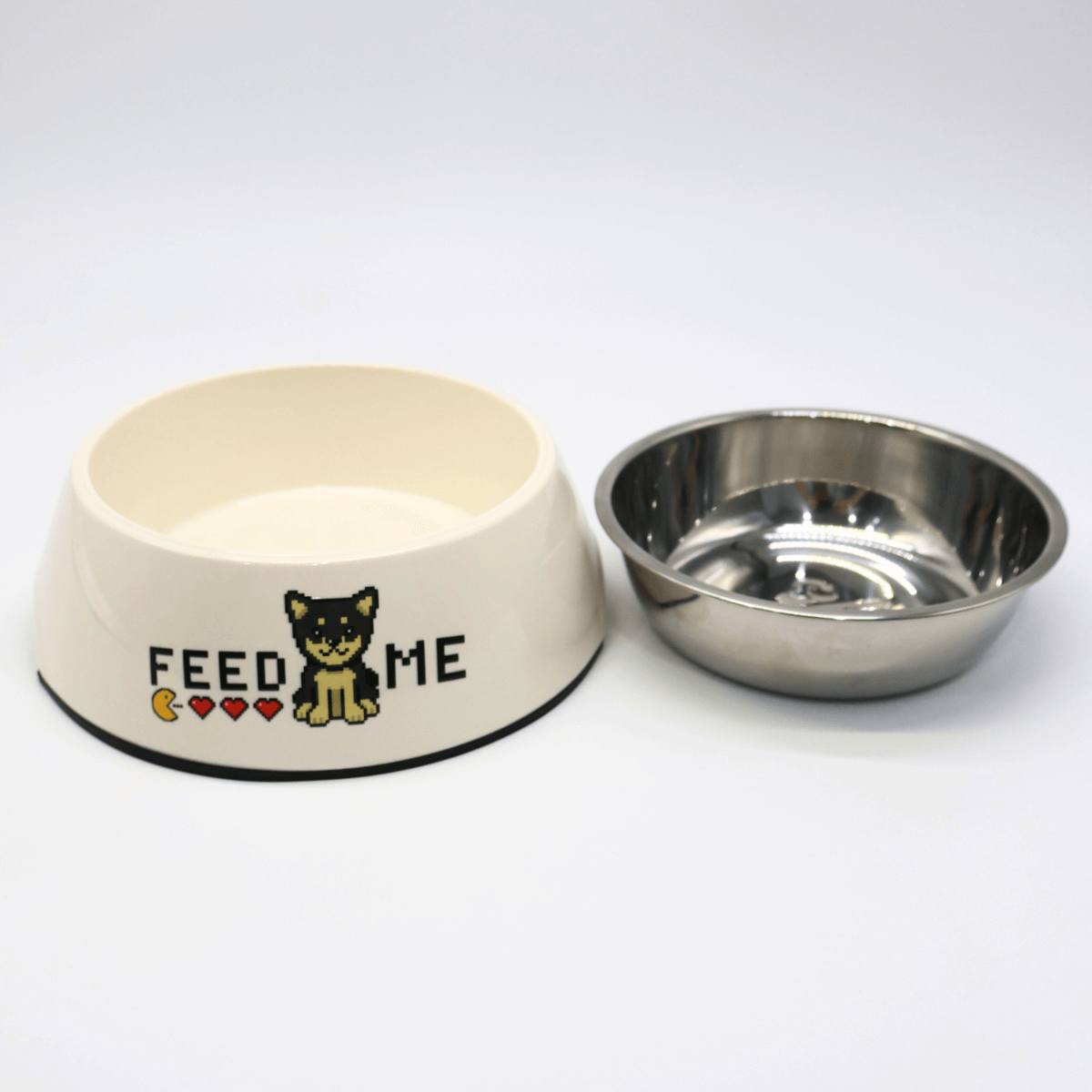 Custom Pet Bowls – Cartoon Pixel Style