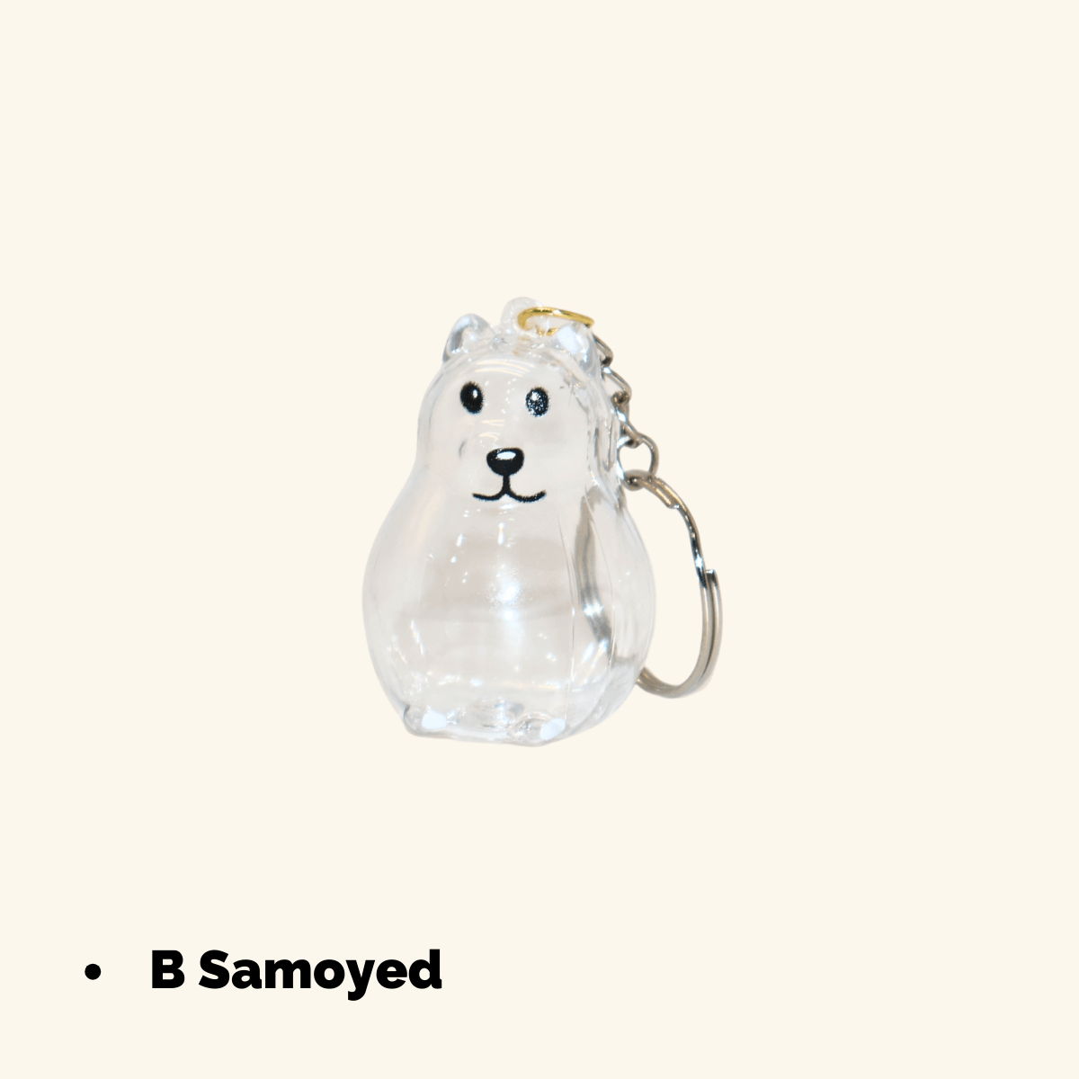 Agluu Dog Fur Keepsake Keychain
