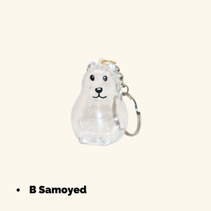 Agluu Dog Fur Keepsake Keychain