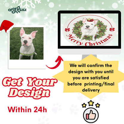 Custom Pet Rug - Christmas Tree