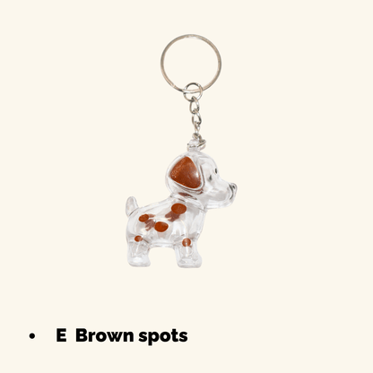 Agluu Dog Fur Keepsake Keychain