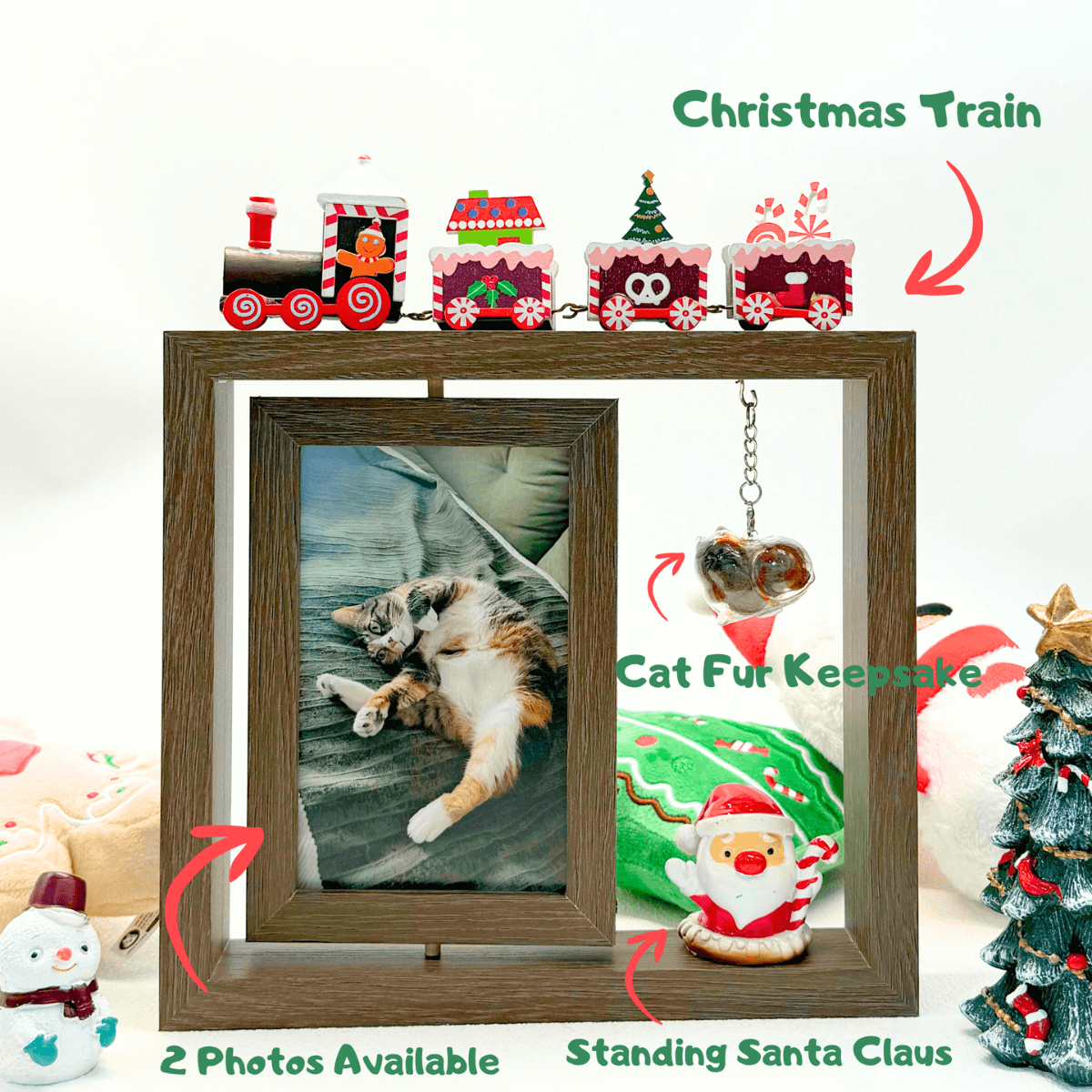 AGLUU Pet Memorial Keepsake Photo Frame Kit