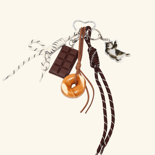Agluu Custom Bag Charm Pendant - We Love Desserts Style