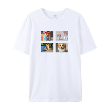 Pet Emoticon Quads T-Shirt