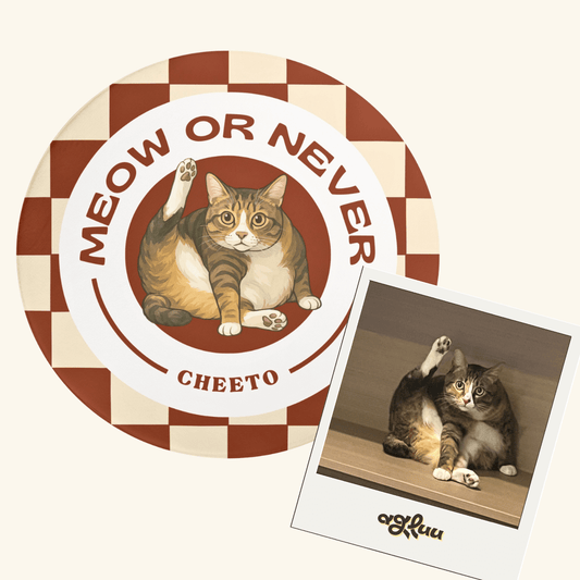 Custom Pet Rug - Meow or Never