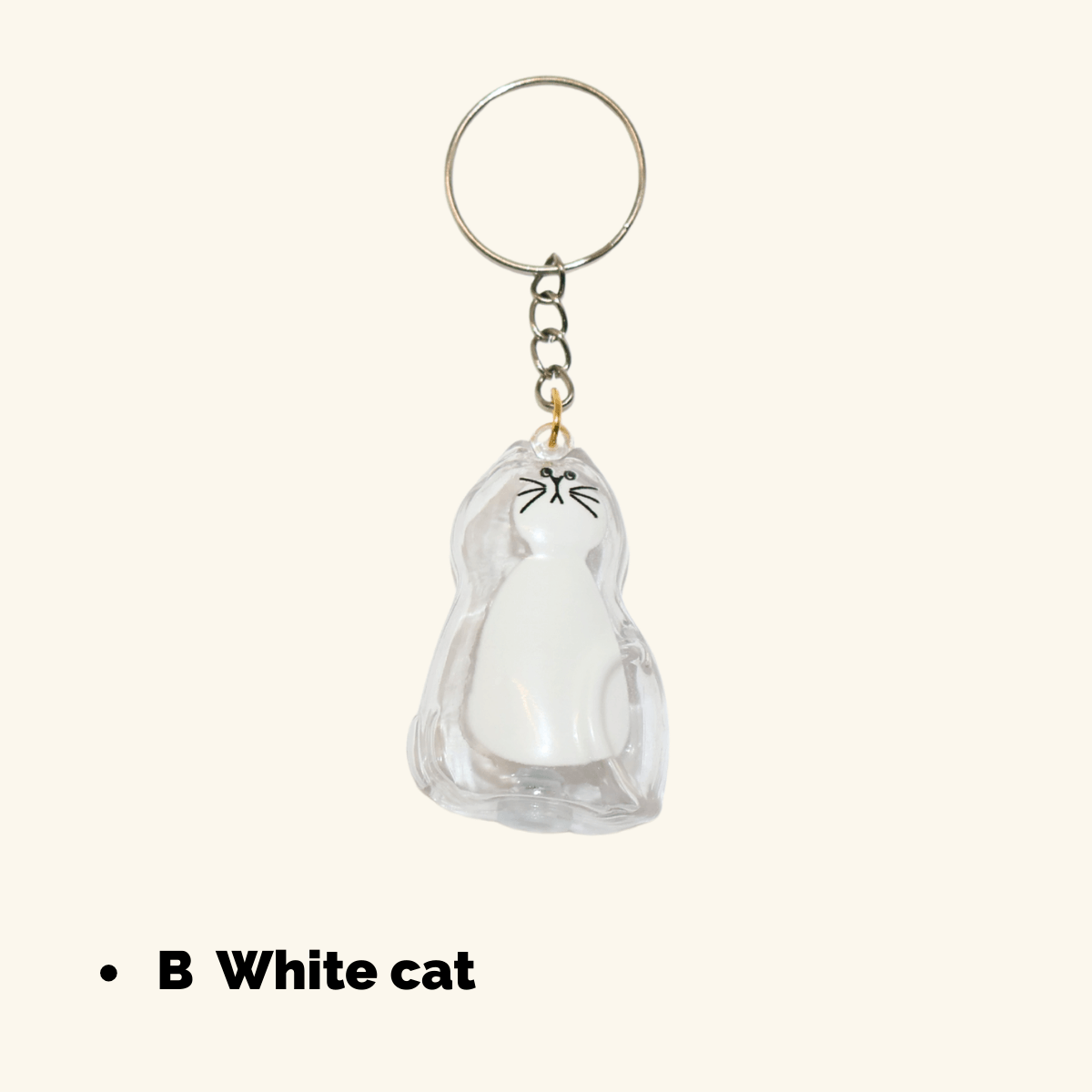 Agluu Cat Fur Keepsake Keychain