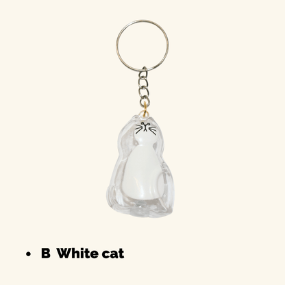 Agluu Cat Fur Keepsake Keychain