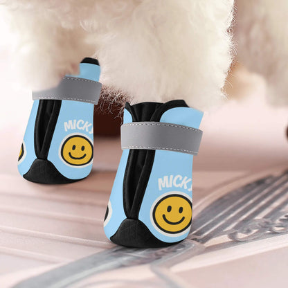 AGLUU Custom Dog Outdoor Boots - Smiling