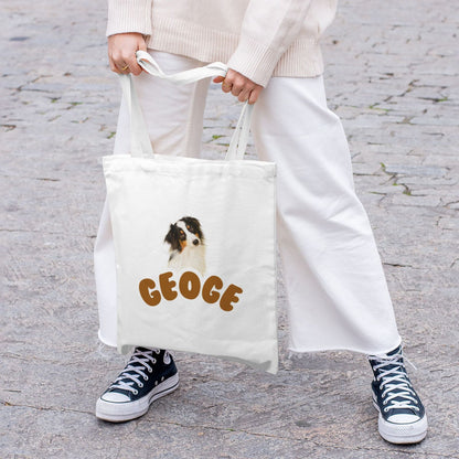 Customized Cute Pet Canvas Bag Tote Bag