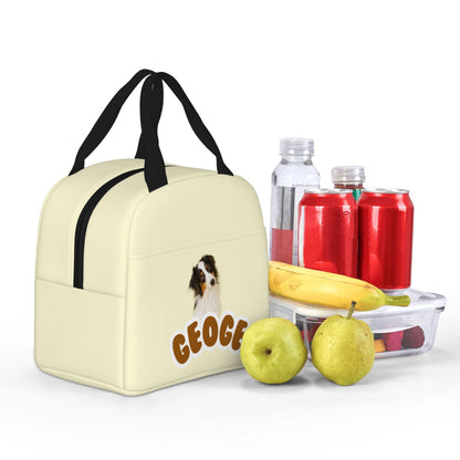 Customized Pet Photo Bento Bag Creative Style