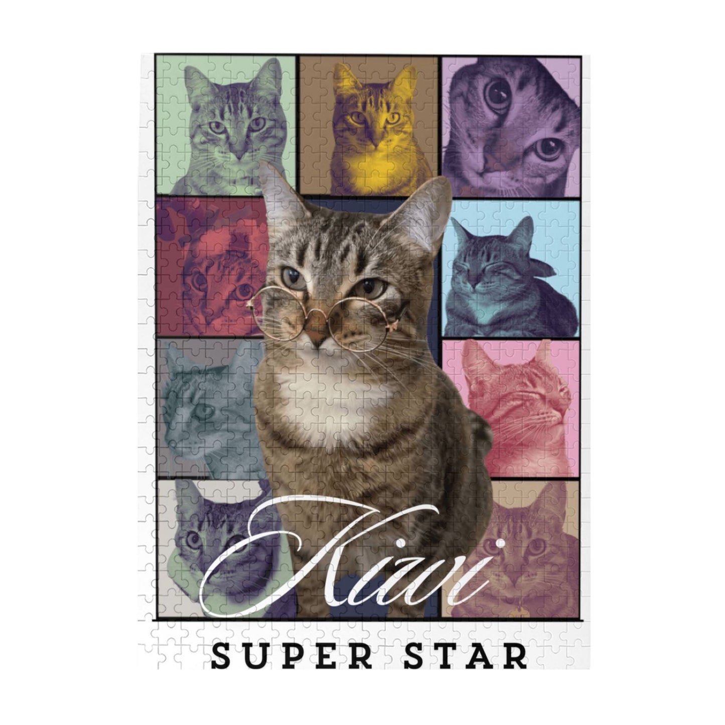 Customized Pet Puzzles, Star Posters Style