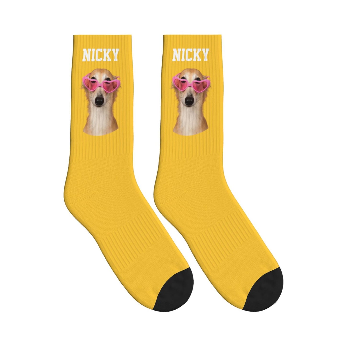 Customized Pet Image Socks, Funny and quirky style