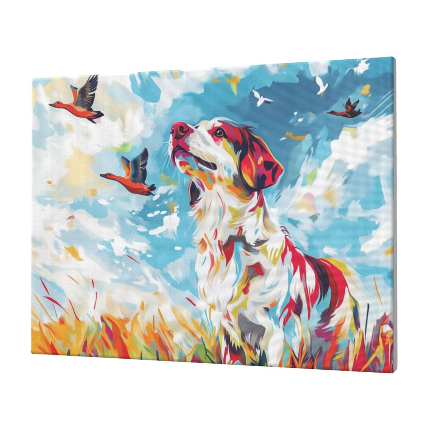 Customized Pet Painting, Landscape Style