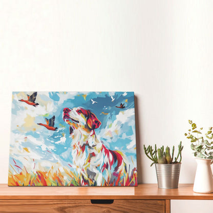 Customized Pet Painting, Landscape Style