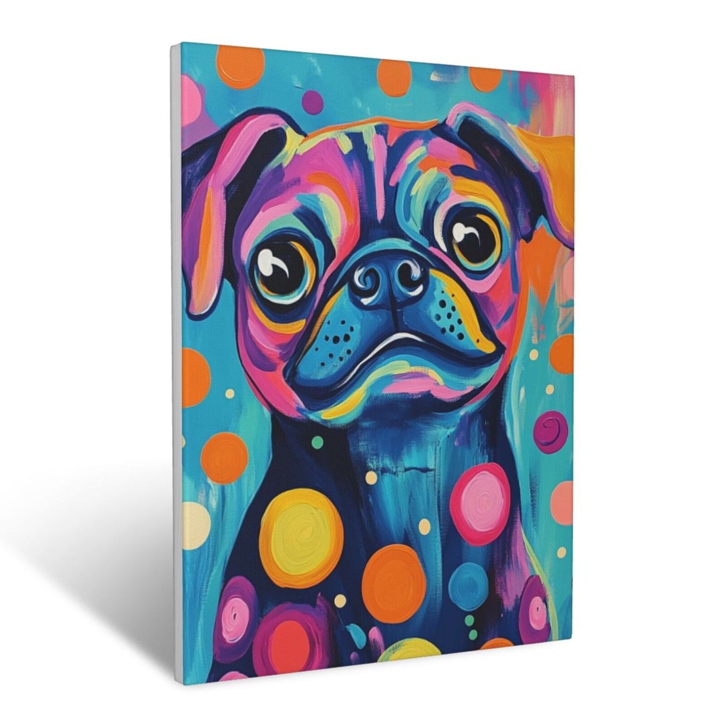 Customized Pet Painting, abstract style