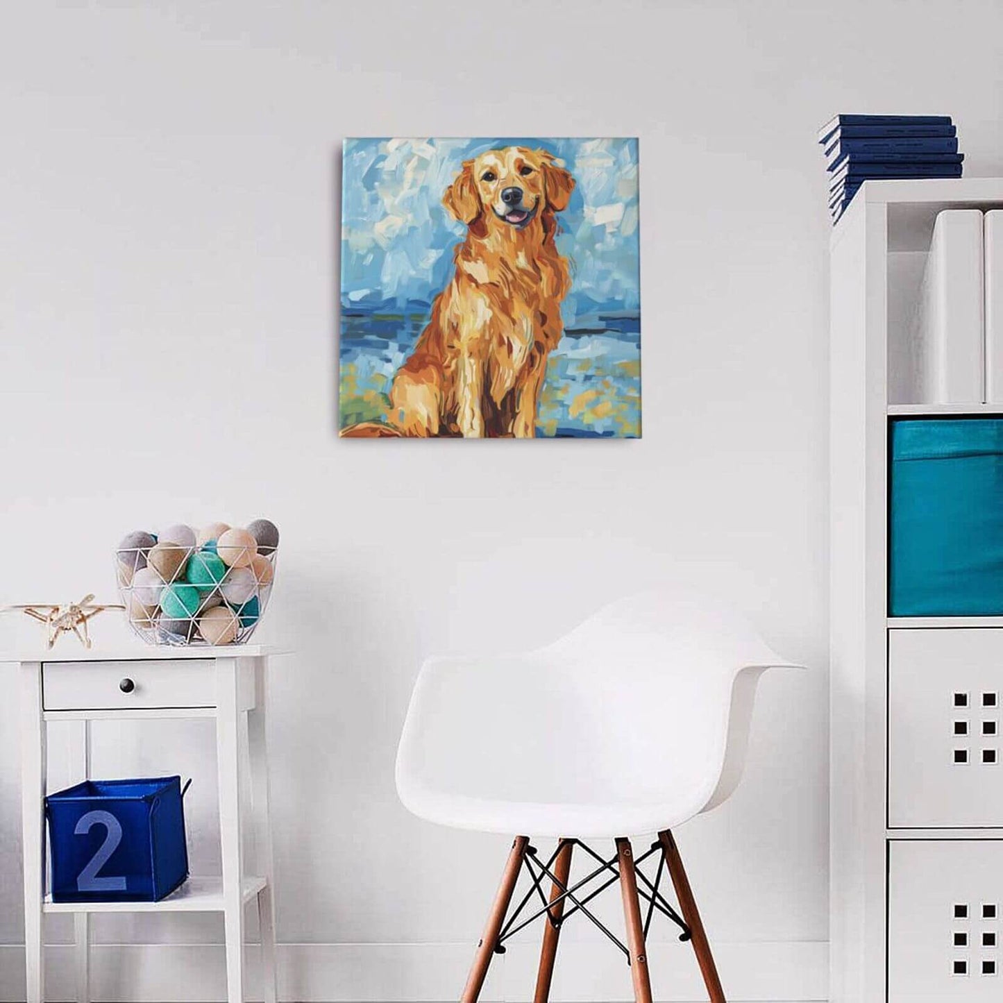 Customized Pet Painting, Oil Painting Style