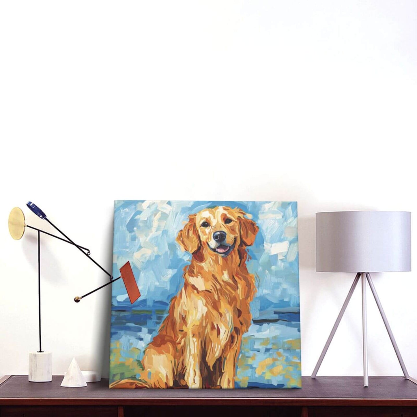 Customized Pet Painting, Oil Painting Style