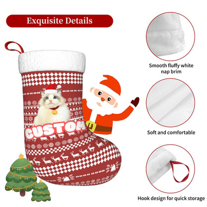 Customized Socks For Pets, Christmas Socks