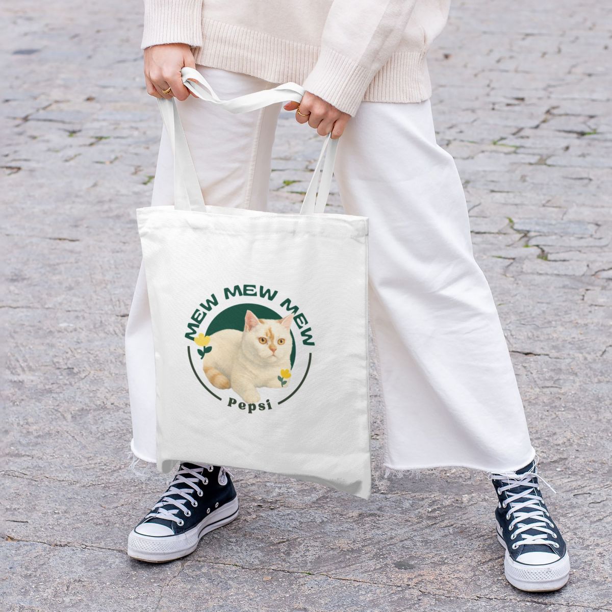 "Glu Bag" Free Design Custom Tote Bag