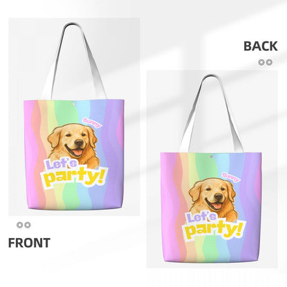 Customized Pet Canvas Bag - Watercolor