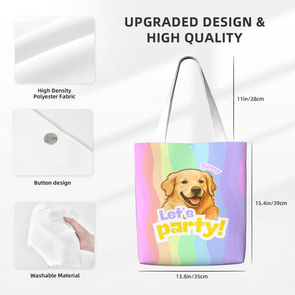 Customized Pet Canvas Bag - Watercolor