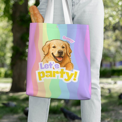 Customized Pet Canvas Bag - Watercolor