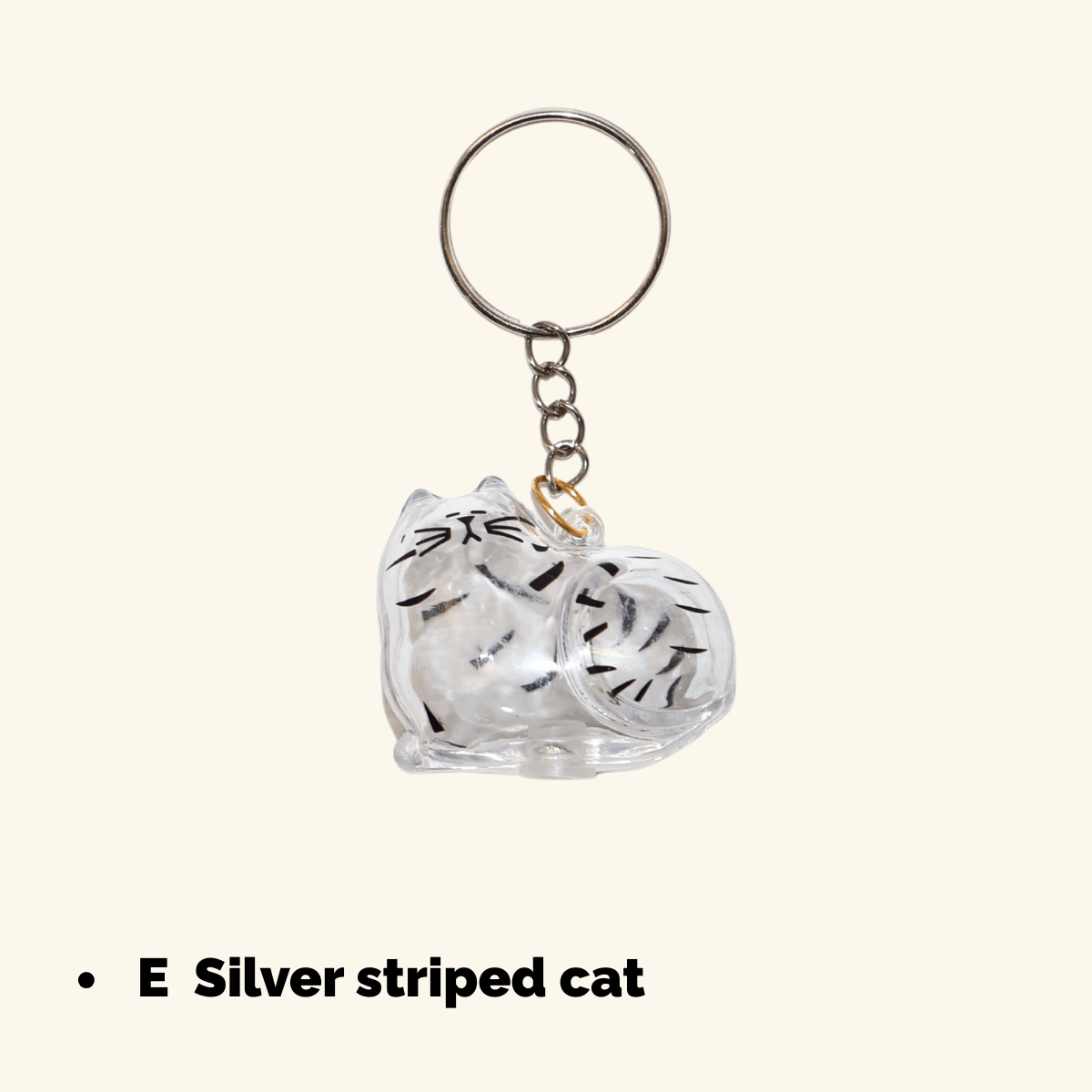 Agluu Cat Fur Keepsake Keychain