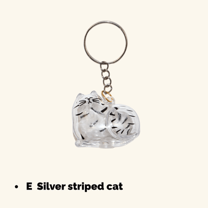Agluu Cat Fur Keepsake Keychain