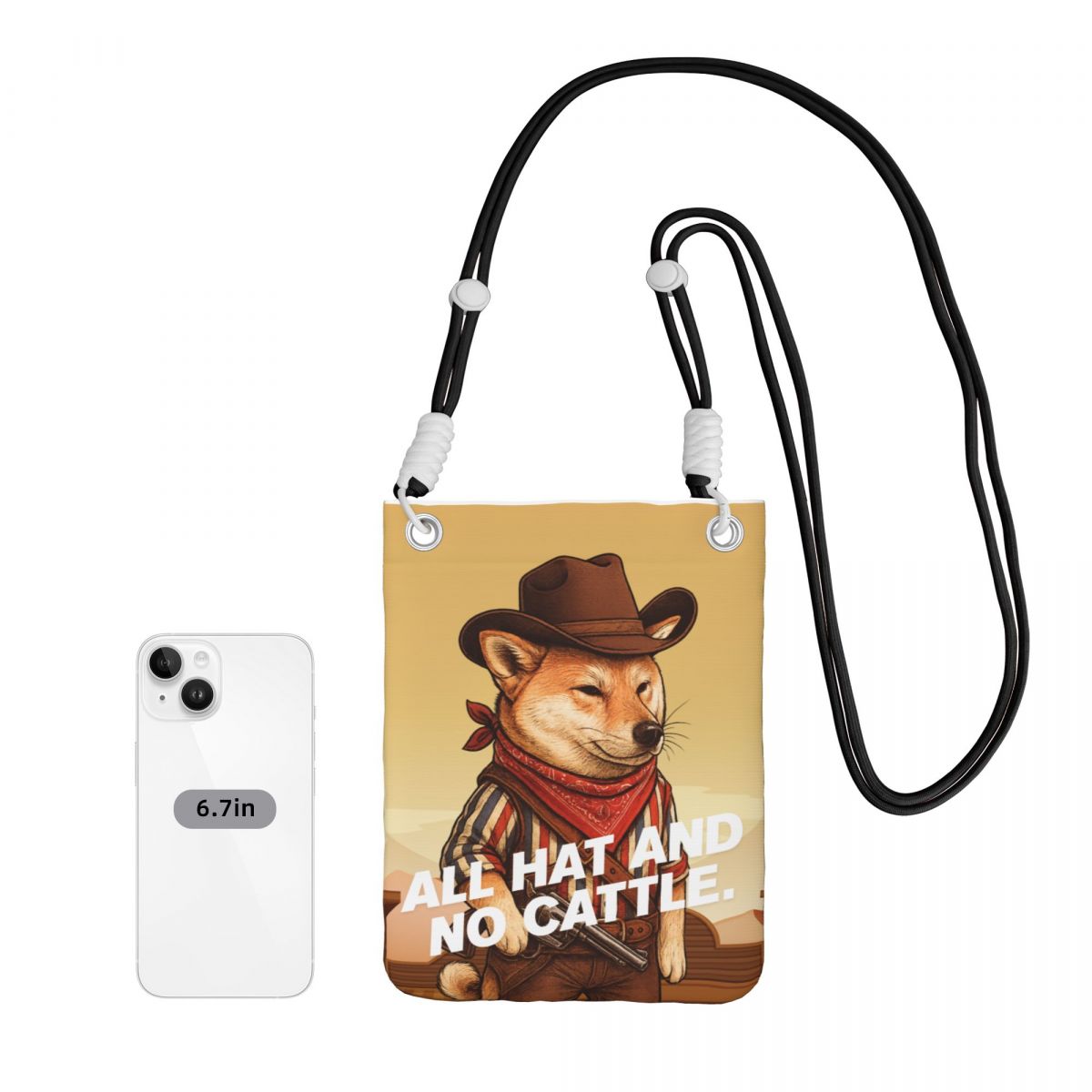 [Cowboy] Style Custom Phone Bag