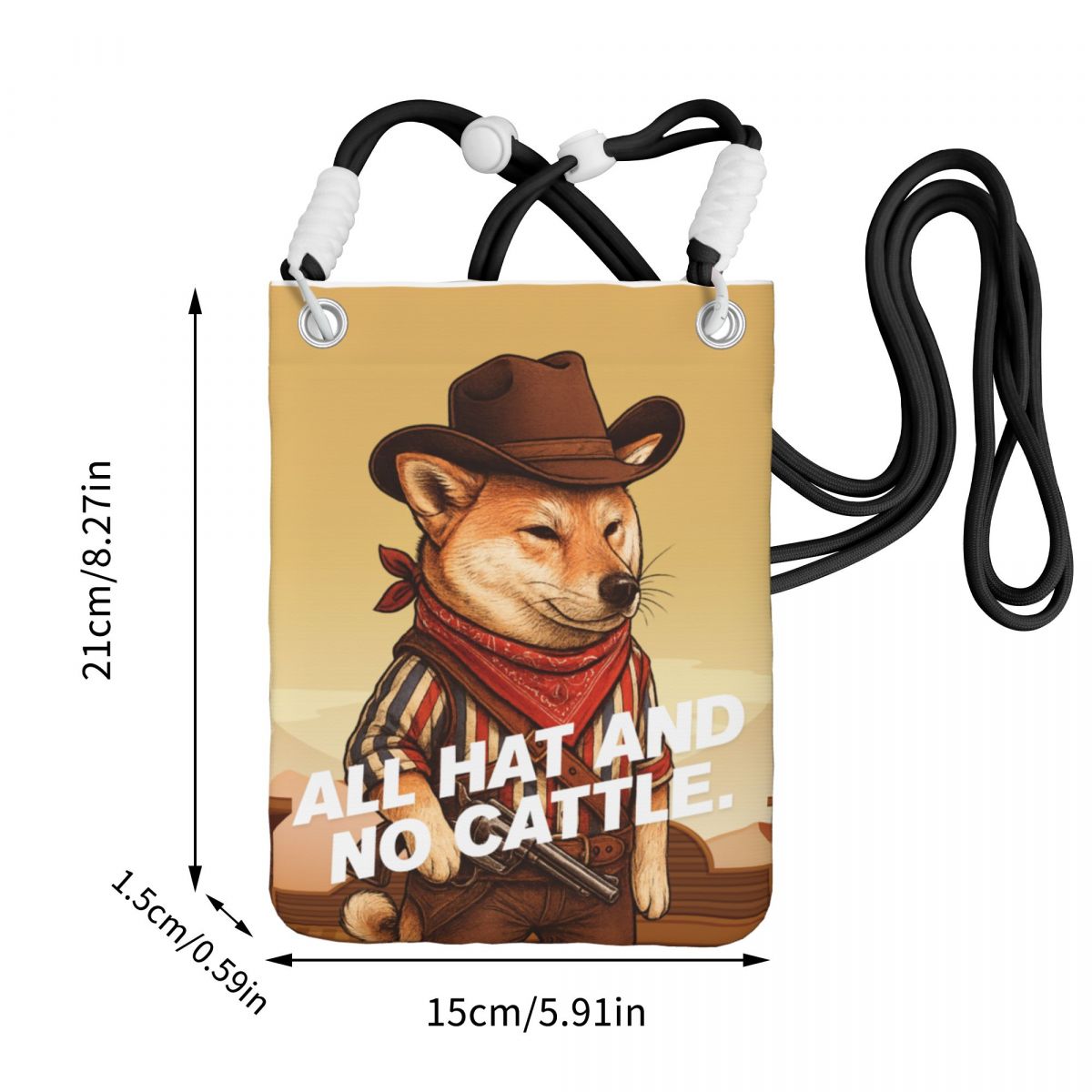 [Cowboy] Style Custom Phone Bag