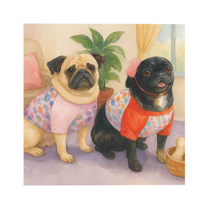 Customized Pet Painting - Watercolor Style