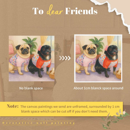 Customized Pet Painting - Watercolor Style