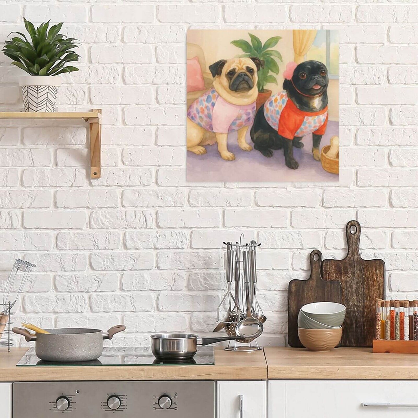 Customized Pet Painting - Watercolor Style