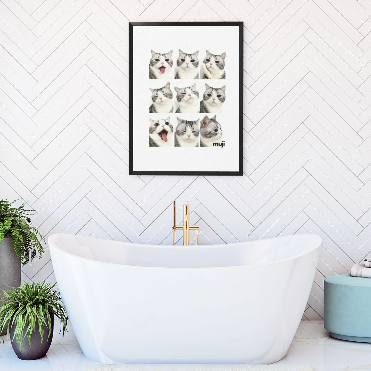 Customized Pet Painting - Emoticon Grid