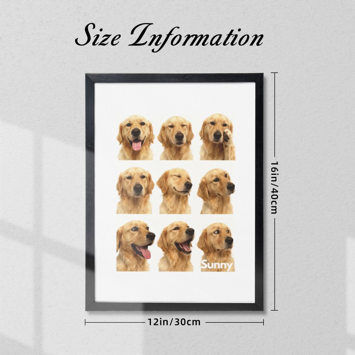 Customized Pet Painting - Emoticon Grid