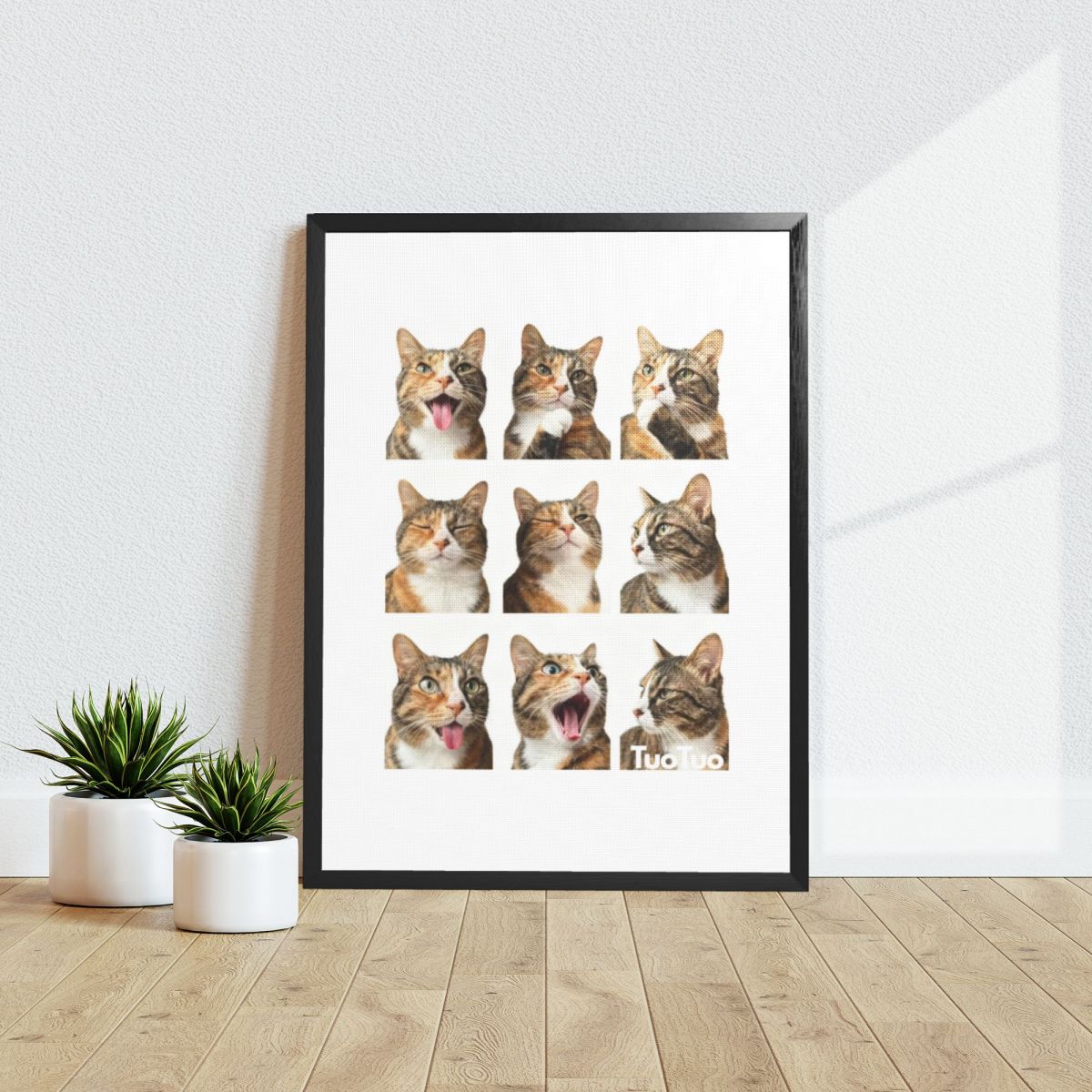 Customized Pet Painting - Emoticon Grid