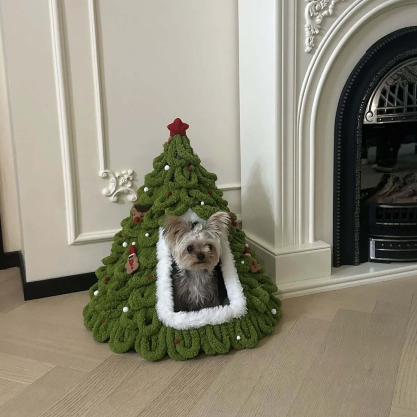 DIY Christmas Tree Cat House - Single Color