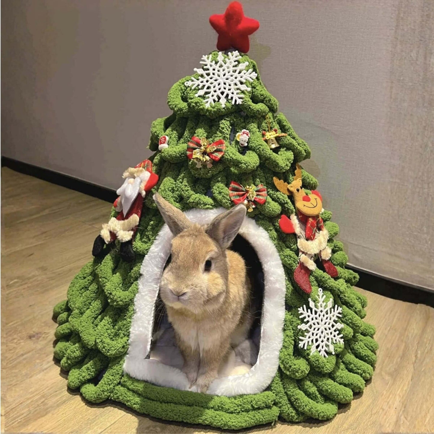 DIY Christmas Tree Cat House - Single Color