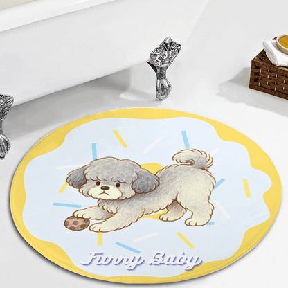 Custom Pet Rug - Doughnut Style