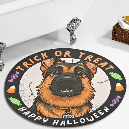 Custom Pet Rug - Trick or Treat