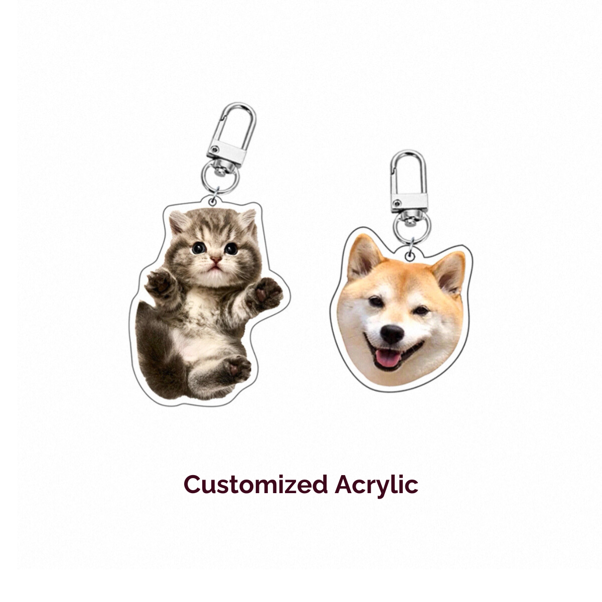 Agluu Custom Bag Charm Pendant - We Love Desserts Style