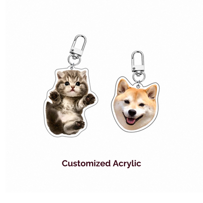 Agluu Custom Bag Charm Pendant - We Love Desserts Style